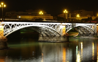 Brücke über den Guadalquivir in Sevilla